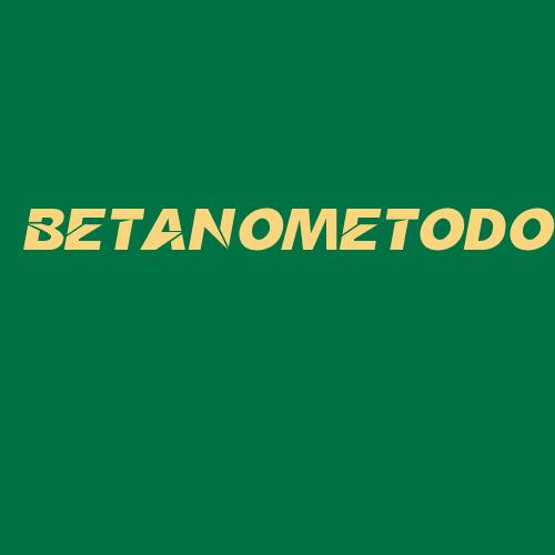 Logo da BETANOMETODO